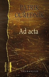 Ad acta - okładka książki