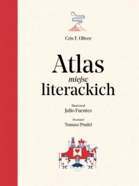 Atlas miejsc literackich - okładka książki