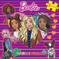 Barbie Książka z puzzlami - okładka książki