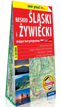 Beskid Śląski i Żywiecki 1:50 000 - okładka książki