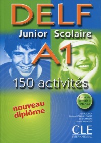 DELF Junior Scolaire A1 livre - okładka podręcznika
