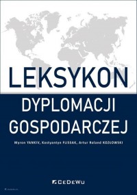 Leksykon dyplomacji gospodarczej - okładka książki
