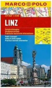 Linz Marco Polo City map 1:15 000 - okładka książki