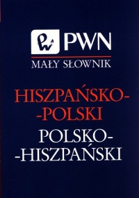 Mały słownik hiszpańsko-polski, - okładka książki