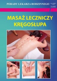 Masaż leczniczy kręgosłupa - okładka książki
