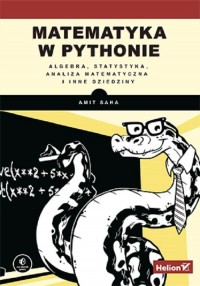 Matematyka w Pythonie. Algebra, - okładka książki
