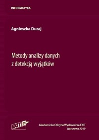 Metody analizy danych z detekcją - okładka książki