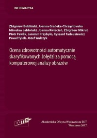 Ocena zdrowotności automatycznie - okładka książki