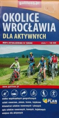 Okolice Wrocławia dla aktywnych - okładka książki