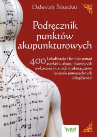 Podręcznik punktów akupunkturowych. - okładka książki
