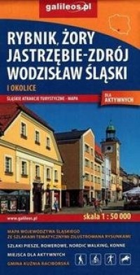 Rybnik, Żory, Jastrzębie Zdrój, - okładka książki