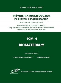 Tom 4. Biomateriały - okładka książki