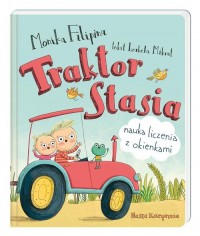 Traktor Stasia. Nauka liczenia - okładka książki