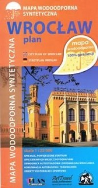Wrocław Plan. Mapa wodoodporana - okładka książki