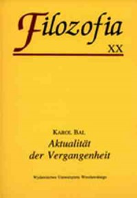 Aktualität der Vergangenheit. Filozofia - okładka książki