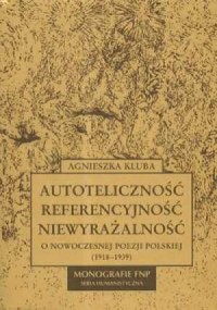 Autoteliczność - referencyjność - okładka książki