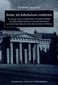 Bretter, die Kulturkulissen markierten. - okładka książki