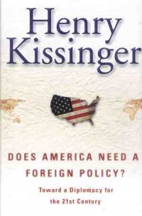 Does America need a foreign policy? - okładka książki