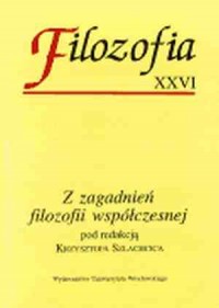 Filozofia XXVI. Z zagadnień filozofii - okładka książki