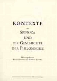 Kontexte - Spinoza und die Geschichte - okładka książki