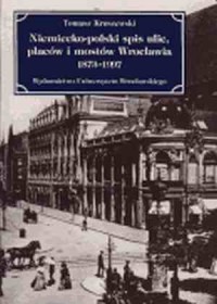 Niemiecko-polski spis ulic, placów - okładka książki