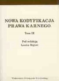 Nowa kodyfikacja prawa karnego. - okładka książki