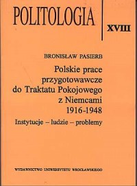 Politologia XVIII. Polskie prace - okładka książki