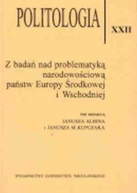 Politologia XXII. Z badań nad problematyką - okładka książki