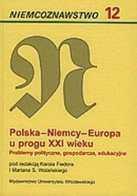 Niemcoznawstwo 12. Polska - Niemcy - okładka książki