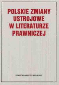 Polskie zmiany ustrojowe w literaturze - okładka książki