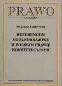 Prawo CCLXXIV. Referendum ogólnokrajowe - okładka książki