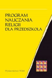 Program nauczania religii dla przedszkola - okładka książki
