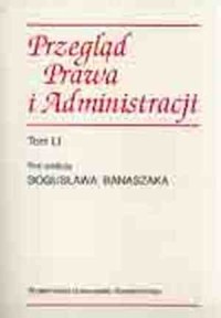 Przegląd Prawa i Administracji. - okładka książki