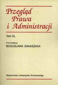 Przegląd Prawa i Administracji. - okładka książki