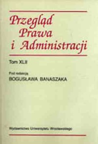 Przegląd Prawa i Administracji. - okładka książki