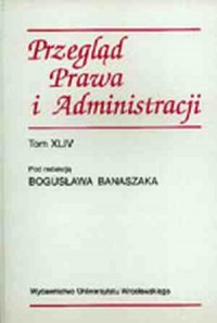 Przegląd Prawa i Administracji. - okładka książki