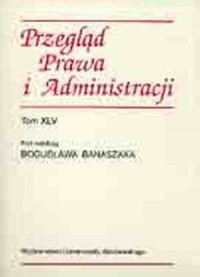 Przegląd Prawa i Administracji. - okładka książki