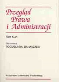 Przegląd Prawa i Administracji. - okładka książki