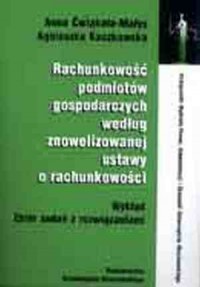 Rachunkowość podmiotów gospodarczych - okładka książki