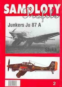 Samolot bombowy Junkers Ju 87A - okładka książki