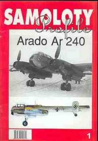 Samolot rozpoznawczy Arado Ar 240 - okładka książki
