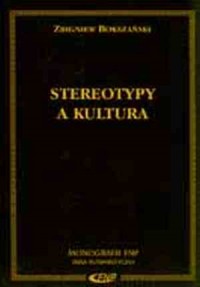 Stereotypy a kultura - okładka książki