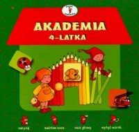 Akademia 4-latka - okładka książki