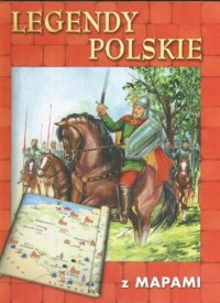 Legendy polskie z mapami - okładka książki
