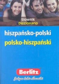 Słownik hiszpańsko-polski polsko-hiszpański - okładka książki