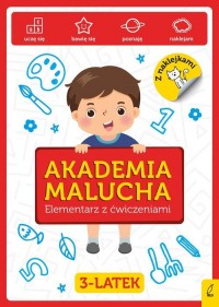 Akademia Malucha Elementarz z ćwiczeniami - okładka podręcznika