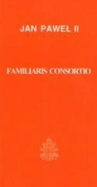 Familiaris consortio - okładka książki