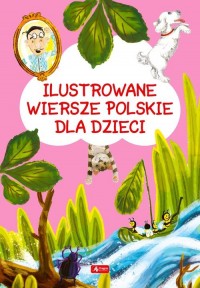 Ilustrowane wiersze polskie dla - okładka książki
