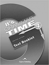 It s Grammar Time 4 Test Booklet - okładka podręcznika