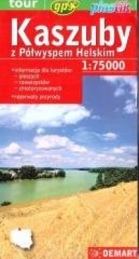 Kaszuby, Półwysep helski - mapa - okładka książki